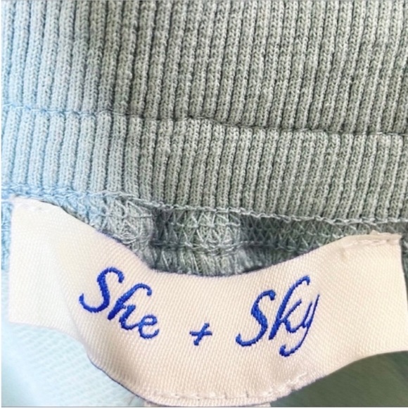 SHE + SKY Tie Dye Jogger Pants L - Picture 6 of 8